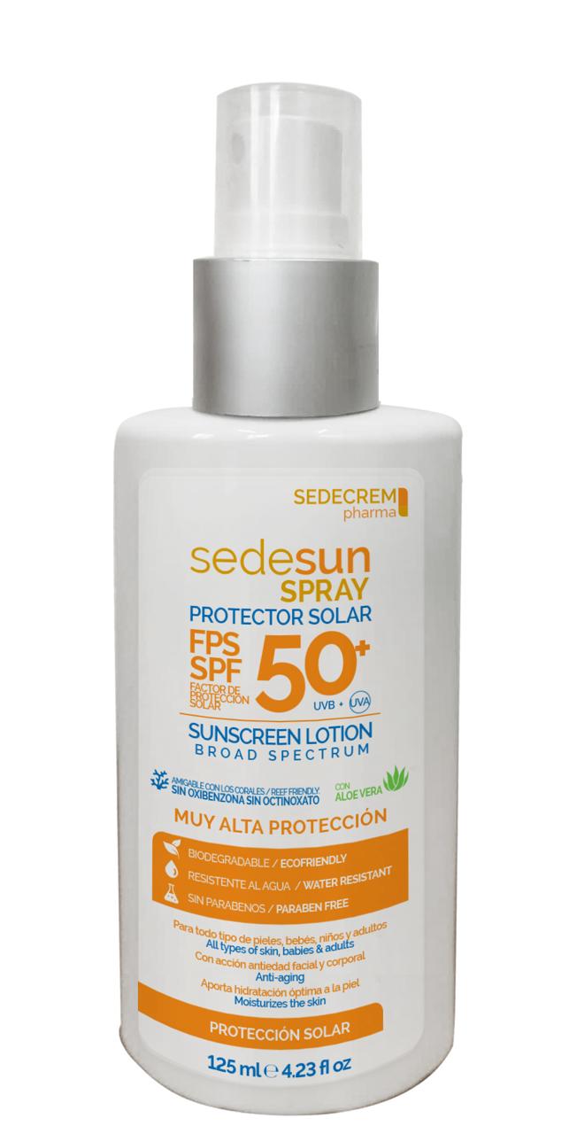 Sedesun - Protector solar FPS 50 en spray 125 ml